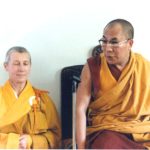Met de Dalai Lama, 1986